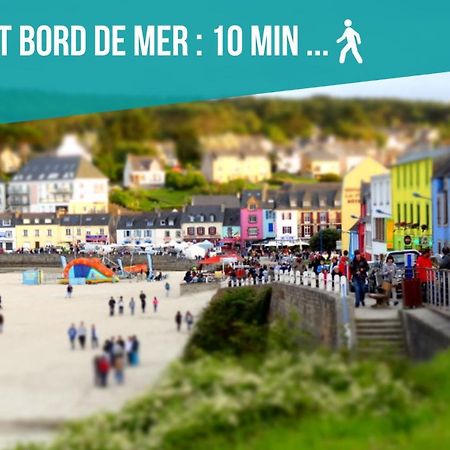 Studio dans une longère de charme près de la plage Crozon Esterno foto